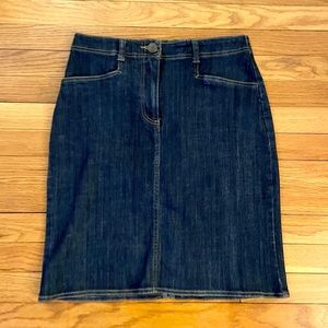 Lands’ End Denim Skirt